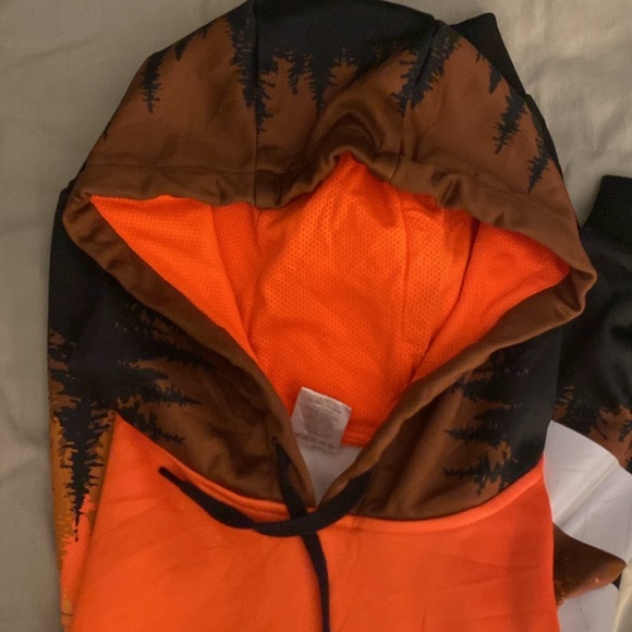 SS 360 Wildland safety shirt Sasquatch Orange size large class3-level3 - Picture 6 of 7